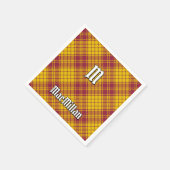 Clan MacMillan Dress Tartan Serviette (Ecke)