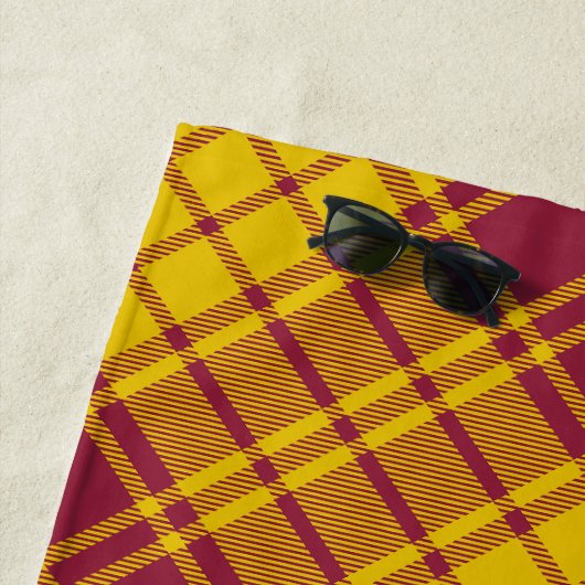 Clan MacMillan Dress Tartan Strandtuch (Beispiel)