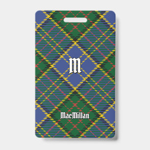 Clan MacMillan Hunting Tartan Ausweis