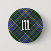 Clan MacMillan Hunting Tartan Button (Vorderseite)