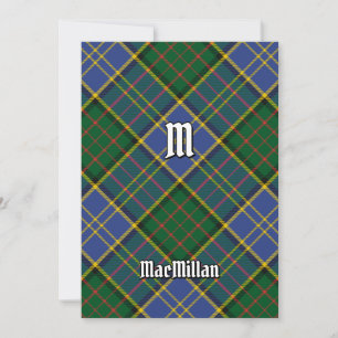 Clan MacMillan Hunting Tartan Einladung