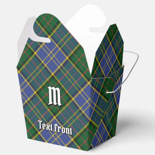 Clan MacMillan Hunting Tartan Geschenkschachtel (Geöffnet)