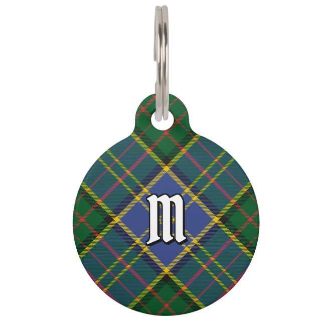 Clan MacMillan Hunting Tartan Haustiermarke (Vorderseite)
