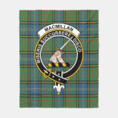 Clan MacMillan Junting Ancient Tartan Kariert Fleecedecke (Vorderseite)