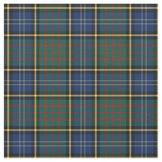 Clan MacMillan Modern Hunting Tartan Stoff (Nahaufnahme)