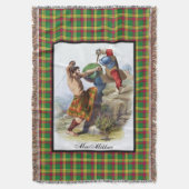 Clan MacMillan Old Scottish Dream Decke (Vorderseite Vertikal)
