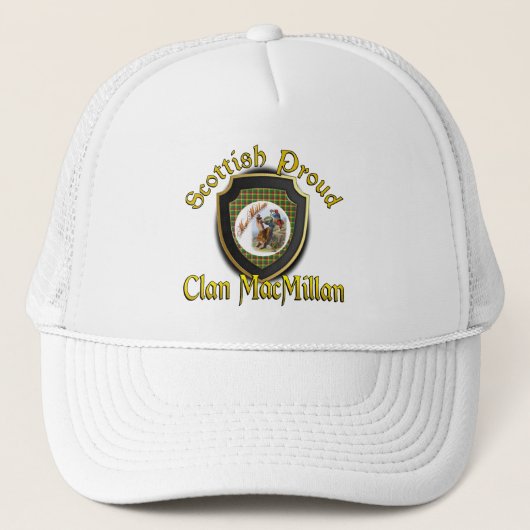 Clan MacMillan Scottish Dynsty Cap Truckerkappe (Vorderseite)
