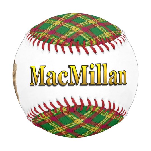 Clan MacMillan Scottish Tartan Dreams Baseball (Vorderseite)