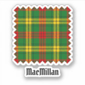 Clan MacMillan Tartan Aufkleber (Vorderseite)