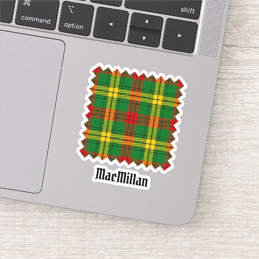 Clan MacMillan Tartan Aufkleber (Detail)