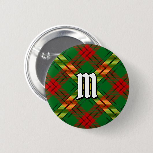 Clan MacMillan Tartan Button (Vorne & Hinten)