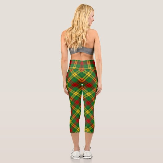 Clan MacMillan Tartan Capri Leggings (Rückseite)