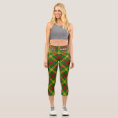 Clan MacMillan Tartan Capri Leggings (Vorderseite)