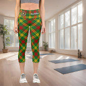 Clan MacMillan Tartan Capri Leggings