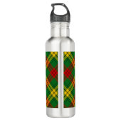 Clan MacMillan Tartan Edelstahlflasche (Rückseite)