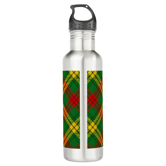 Clan MacMillan Tartan Edelstahlflasche (Rückseite)