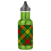 Clan MacMillan Tartan Edelstahlflasche (Links)