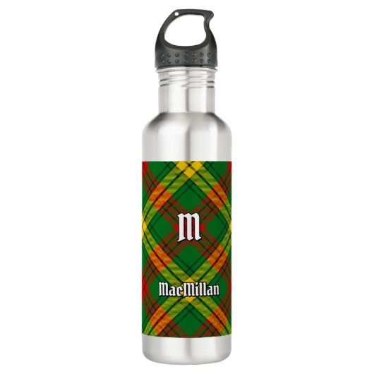 Clan MacMillan Tartan Edelstahlflasche (Vorderseite)