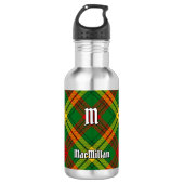 Clan MacMillan Tartan Edelstahlflasche (Vorderseite)
