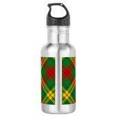 Clan MacMillan Tartan Edelstahlflasche (Rückseite)