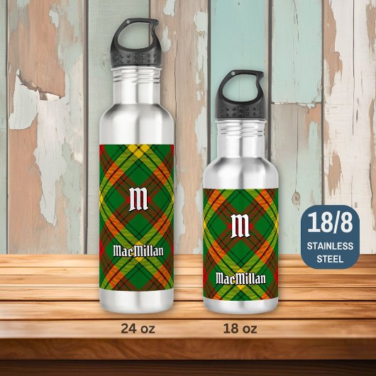 Clan MacMillan Tartan Edelstahlflasche