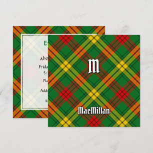 Clan MacMillan Tartan Einladung