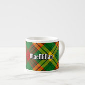 Clan MacMillan Tartan Espressotasse (Vorderseite Rechts)