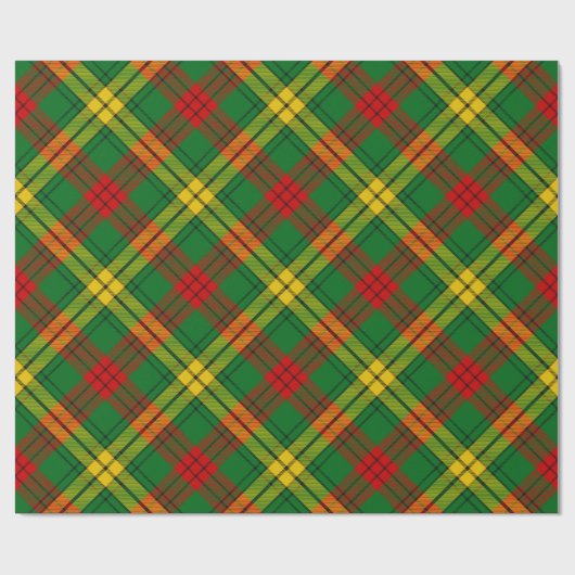 Clan MacMillan Tartan Geschenkpapier (Flach)