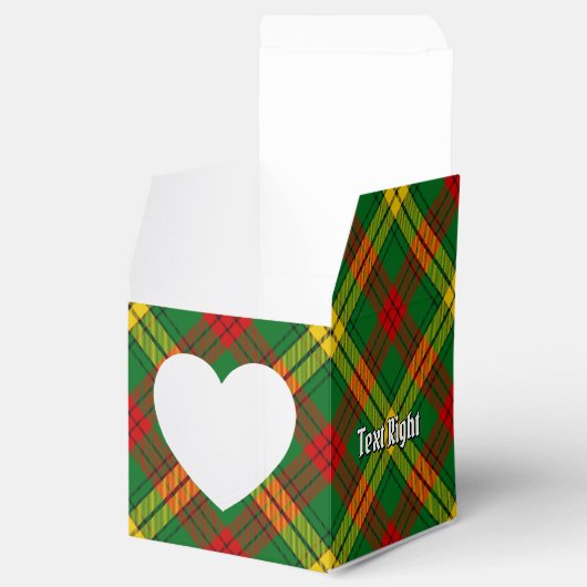 Clan MacMillan Tartan Geschenkschachtel (Geöffnet)