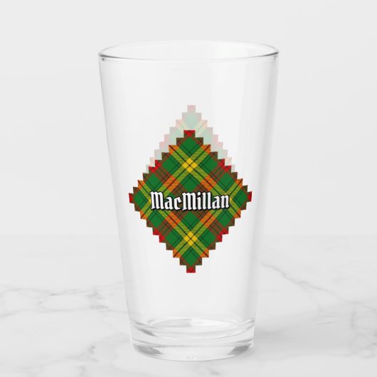 Clan MacMillan Tartan Glas (Rückseite)