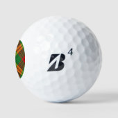 Clan MacMillan Tartan Golfball (Logo)