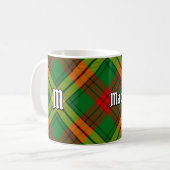 Clan MacMillan Tartan Kaffeetasse (Vorderseite Links)