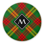 Clan MacMillan Tartan Keramikknauf (Vorderseite)