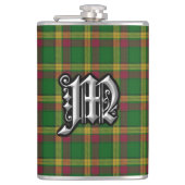 Clan MacMillan Tartan Old Scotland Flask Flachmann (Vorderseite)
