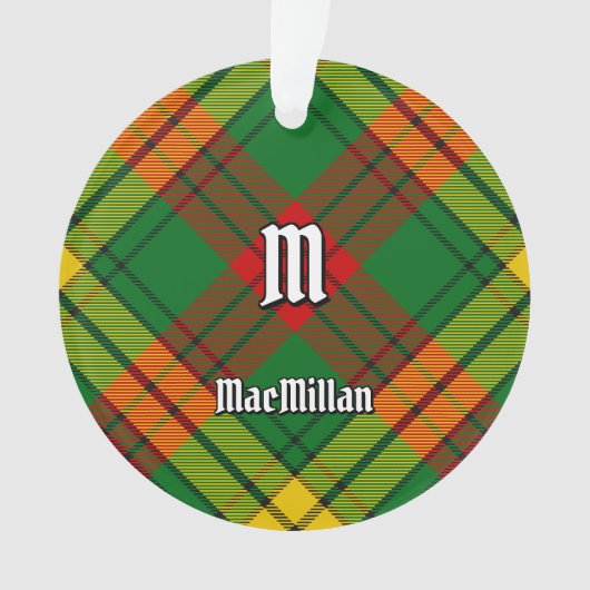 Clan MacMillan Tartan Ornament (Vorderseite)
