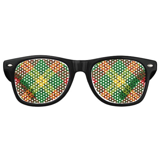 Clan MacMillan Tartan Partybrille (Vorderseite)