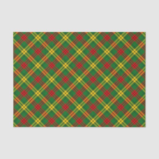 Clan MacMillan Tartan Seidenpapier (Vorderseite)