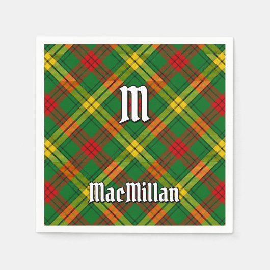 Clan MacMillan Tartan Serviette (Vorderseite)