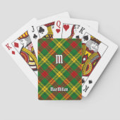 Clan MacMillan Tartan Spielkarten (Rückseite)