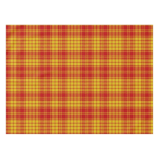Clan MacMillan Tartan Tablecloth Tischdecke (Vorderseite (Horizontal))