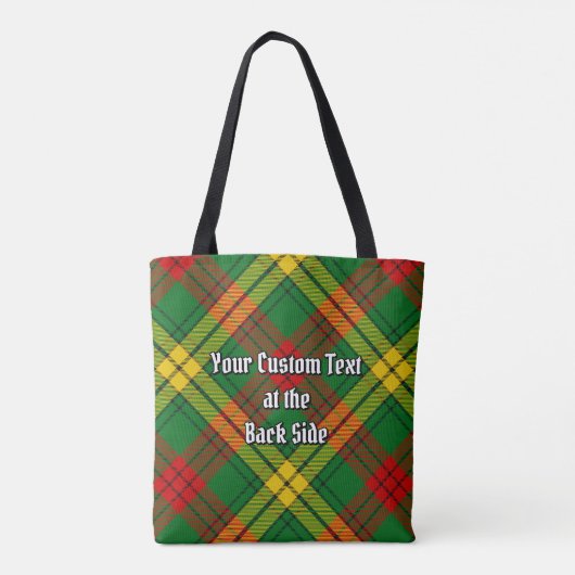 Clan MacMillan Tartan Tasche (Rückseite)