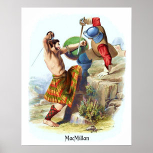 Clan MacMillan von R. R. McIan Poster