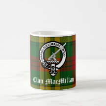Clan MacMillan Wappen Abzeichen und Tartan
