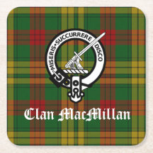 Clan MacMillan Wappen Abzeichen und Tartan