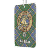 Clan MacMillan Wappen über die Jagd auf Tartan Autolufterfrischer (Links)