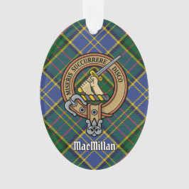 Clan MacMillan Wappen über die Jagd auf Tartan Ornament