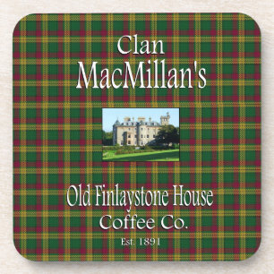 Clan MacMillan's Old Finlaystone House Coffee Co. Getränkeuntersetzer