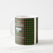 Clan MacMillan's Old Finlaystone House Coffee Co. Kaffeetasse (Vorderseite Links)