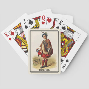 Clan MacNab Classic Scotland Fahrrad Deck Spielkarten