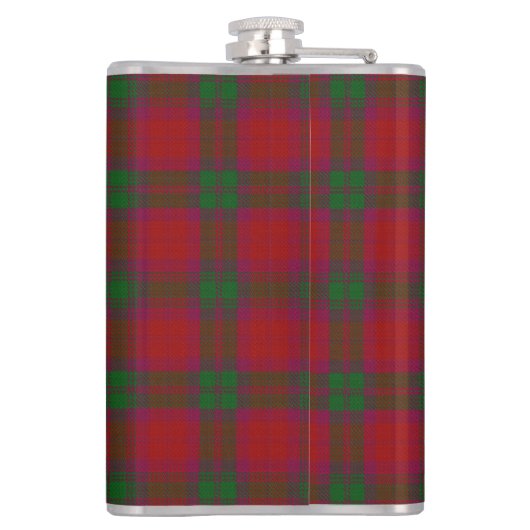 Clan MacNab McNabb Tartan-alte Schottland-Flasche Flachmann (Rückseite)